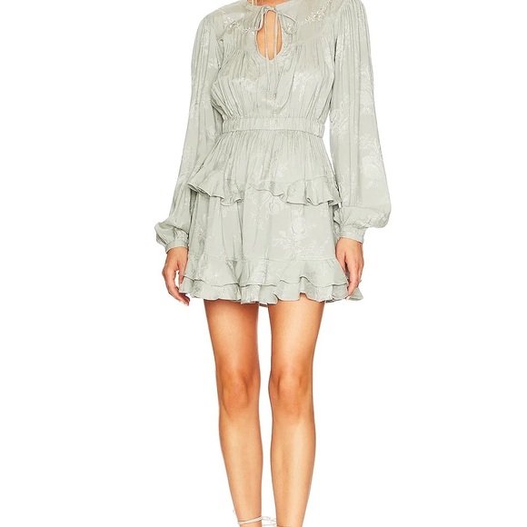 Kimora embroidered mini dresss - Picture 5 of 6